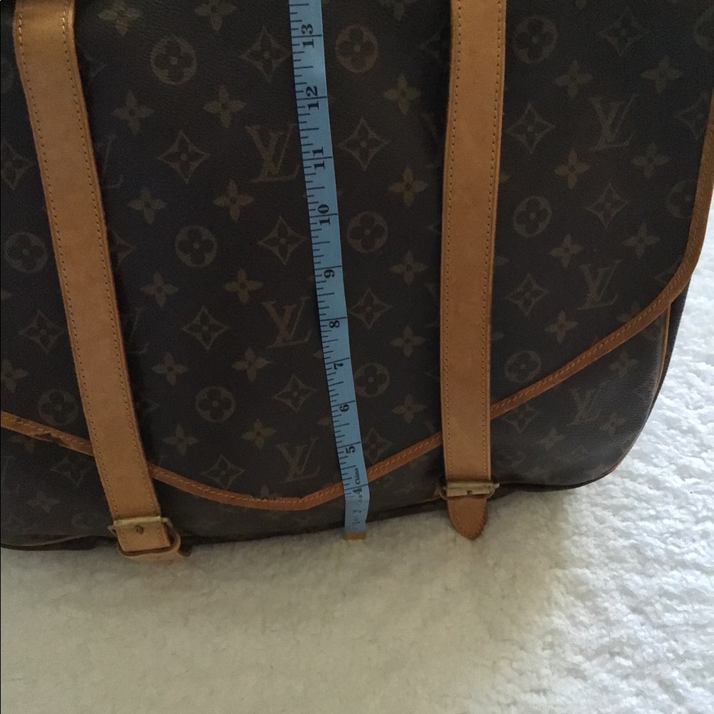 Louis Vuitton Brown and Tan Travel Bag - Picture 7 of 11